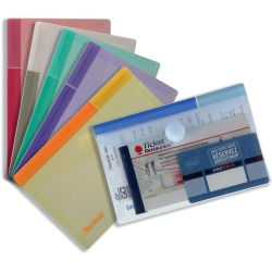 Tarifold documentenmap Collection Color voor ft A6 (165 x 109 mm), pak van 6 stuks