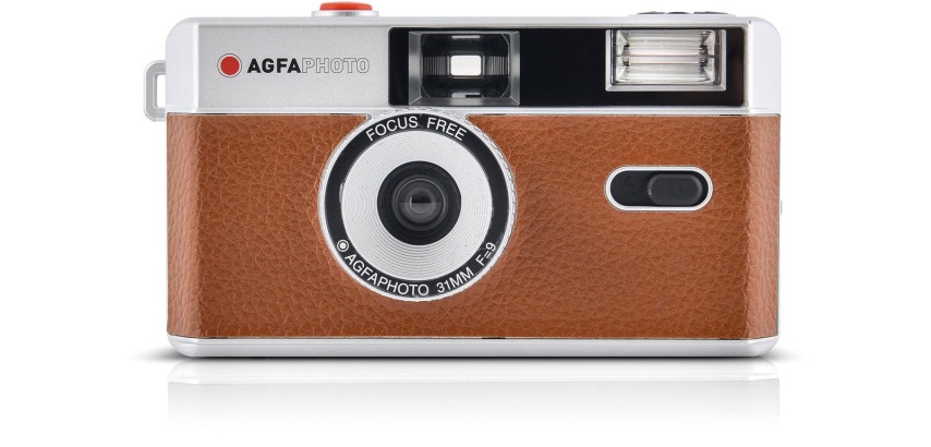 AgfaPhoto analoge Kamera, 35 mm, braun