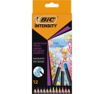 Bic crayon aquarelle Intensity, étui de 12 pièces