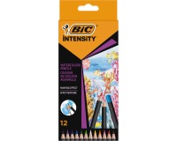 Bic aquarelpotlood Intensity, etui van 12 stuks