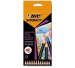 Bic crayon aquarelle Intensity, étui de 12 pièces