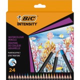 Bic aquarelpotlood Intensity, etui van 24 stuks