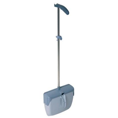 Vileda pelle à poussière fermée Dustpan, avec tige en aluminium