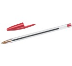 Bic Cristal Medium Ballpoint Pen, red