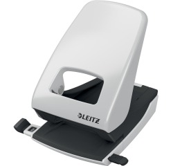 Perforateur Leitz NeXXt Archive métal 40 feuilles gris