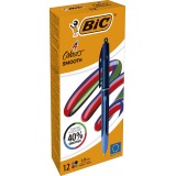 BIC Colours Smooth Drop stylo bille 4 couleurs, moyen