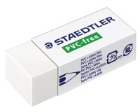 Staedtler PVC-vrije gum, ft 43 x 19 x 13 mm, wit