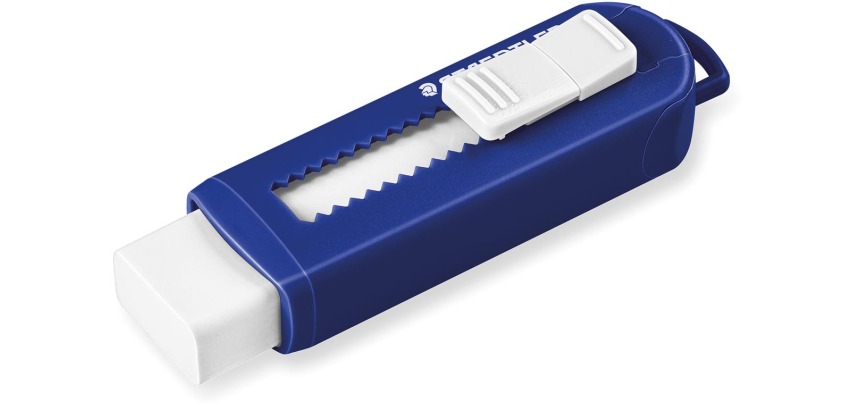 Staedtler gomme 525, sans PVS, avec support en plastique
