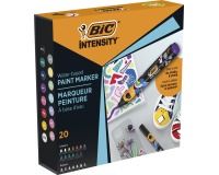 BIC Intensity marqueur peinture , set de 20 pièces