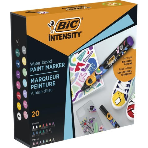 BIC Intensity paintmarker, set van 20 stuks