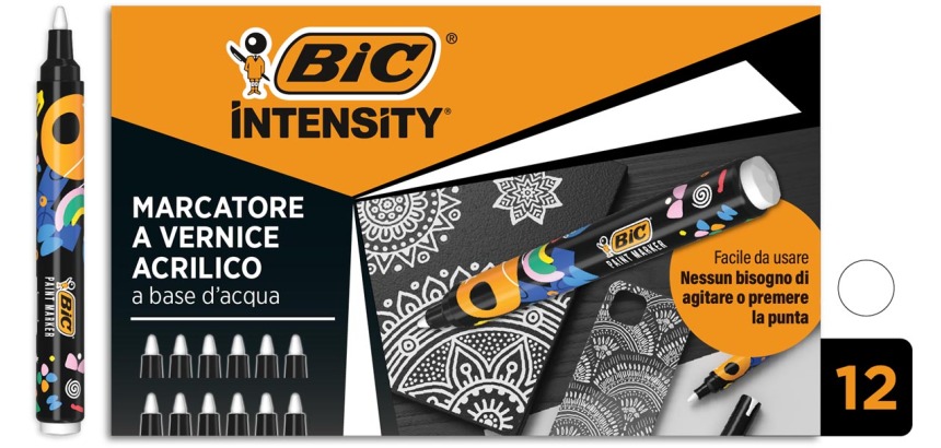 Paintmarker Bic Intensity wit