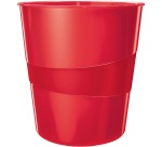 Leitz WOW corbeilles à papier, rouge