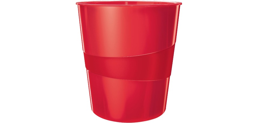 Leitz WOW corbeilles à papier, rouge