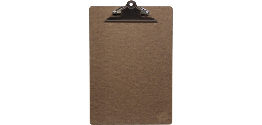 Securit Speisekartenschutz-Clipboard, 34 x 23 cm, aus Holz