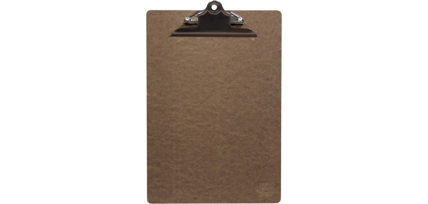 Securit protège-menu Clipboard, ft 34 x 23 cm, de bois
