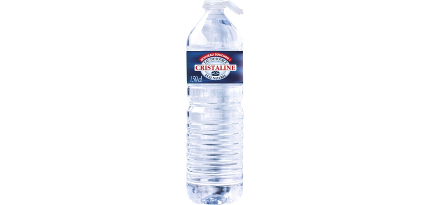 Cristaline eau, bouteille de 1,5 litre, paquet de 6 pièces