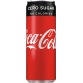 Coca-Cola Zero frisdrank, sleek blik van 25 cl, pak van 24 stuks