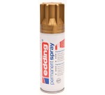 Verfspuitbus edding 5200 permanent spray mat rijkgoud