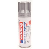 Permanent Spray Paint edding 5200 Precious Silver Matte