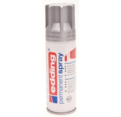 Spray peinture Permanent edding 5200 Argent Précieux Mat