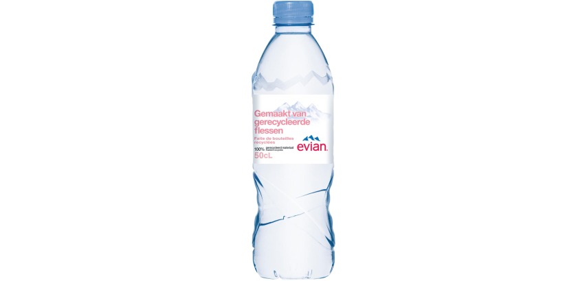 Evian water, 50 cl bottle, pack of 24 pieces