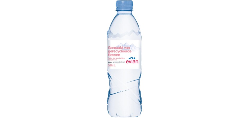 Evian eau, bouteille de 50 cl, paquet de 24 pièces