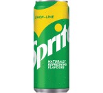 Sprite soda,  sleek canette de 33cl, paquette de 24 pièces