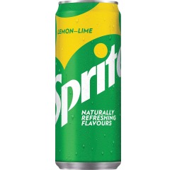 Sprite-Soda, schlanke 33cl-Dose, 24er-Pack