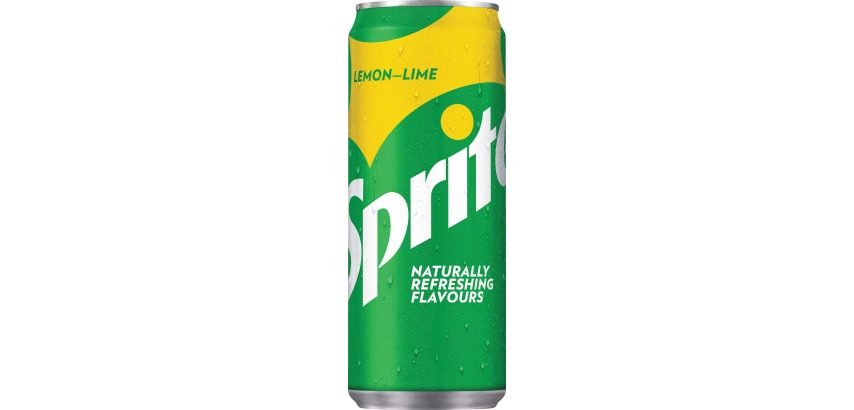 Sprite-Soda, schlanke 33cl-Dose, 24er-Pack