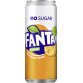 Fanta Zero Orange boisson rafraîchissante, sleek canette de 33 cl, paquet de 24 pièces