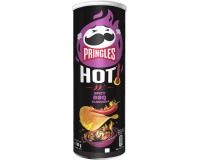 Pringles chips, 160 g, hot BBQ ribs