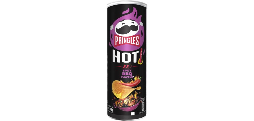 Pringles chips, 160 g, hot BBQ ribs