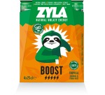 Zyla Boost energy drink, tropical, 25 cl can, pack of 4 pieces