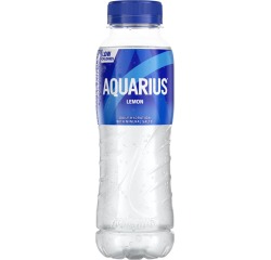 Aquarius Lemon boisson rafraîchissante, bouteille de 33 cl, paquet de 24 pièces