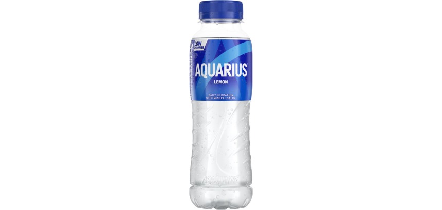Aquarius Lemon frisdrank, fles van 33 cl, pak van 24 stuks