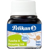 Pelikan encre de Chine, sepia, flacon de 10 ml