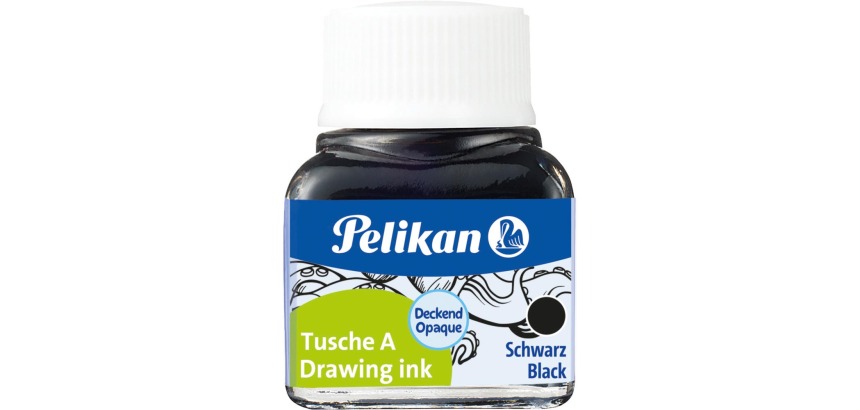 Pelikan China ink, black, 10 ml bottle