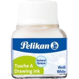 Pelikan Oost-Indische inkt wit, flesje van 10 ml