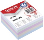 OFFICE Produkte Nachfüll-Cube-Memo, 8,5 x 8,5 x 4 cm, sortierte Farben