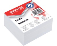 OFFICE products refill memo cube, 8.5 x 8.5 x 4 cm, white