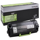 Lexmark Toner Kit zwart return program 522 - 6000 pagina's - 52D2000