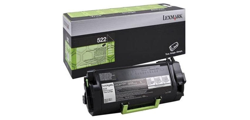 LEXMARK 522 toner cartridge black standard capacity 6.000 pages 1-pack return program