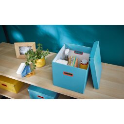 Leitz Cosy Click & Store cube boîte de classement grande, bleu