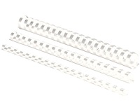 Fellowes reliures, paquet de 100 pièces, 16 mm, blanc