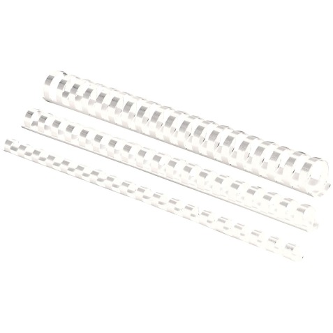 Fellowes reliures, paquet de 100 pièces, 16 mm, blanc