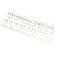 Fellowes reliures, paquet de 100 pièces, 16 mm, blanc