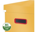 Leitz Cosy Click & Store cube boîte de classement grande, jaune