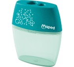 Maped taille-crayon Shaker 2 trous, couleurs assorties