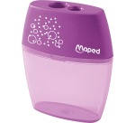 Maped taille-crayon Shaker 2 trous, couleurs assorties