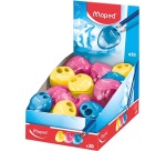 Maped I-gloo sharpener, 2 holes, assorted colors